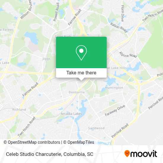 Celeb Studio Charcuterie map