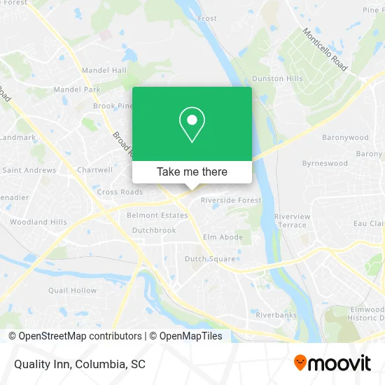 Quality Inn map