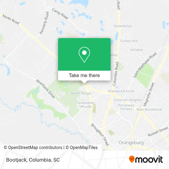 Bootjack map