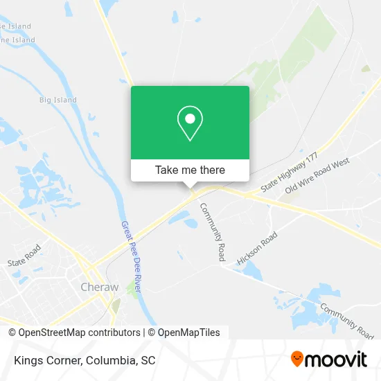 Kings Corner map
