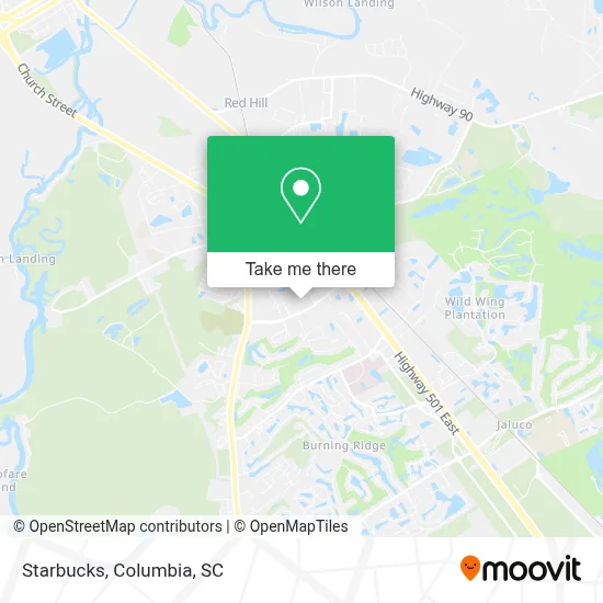 Starbucks map