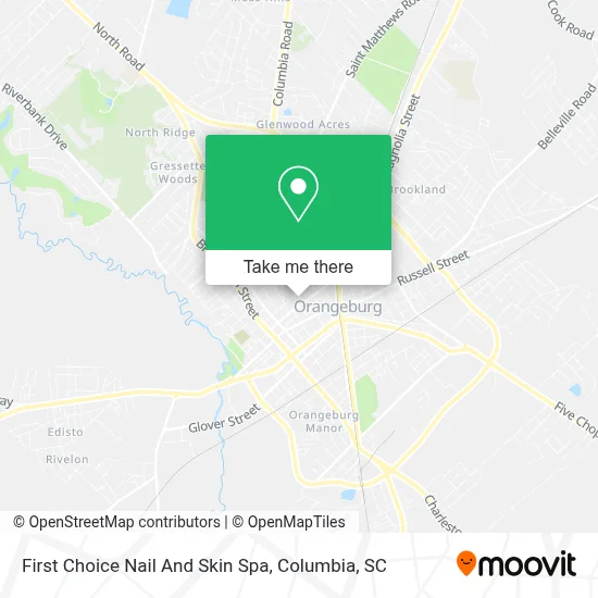 First Choice Nail And Skin Spa map
