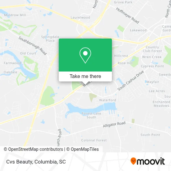 Cvs Beauty map