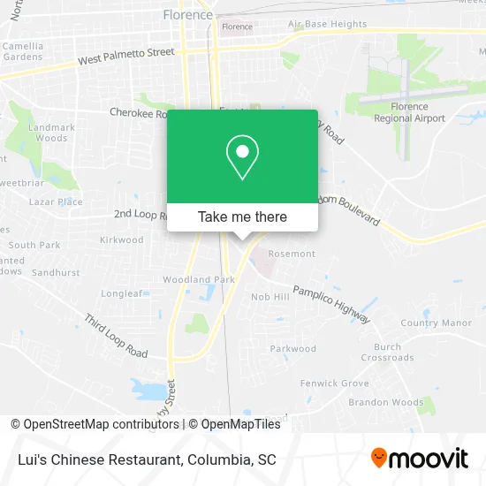 Lui's Chinese Restaurant map