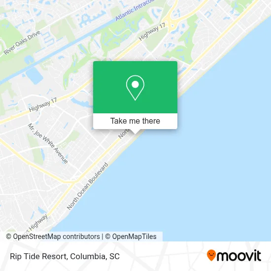 Rip Tide Resort map