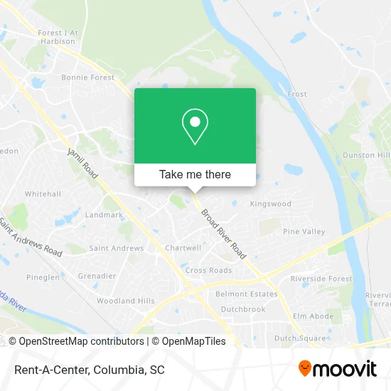 Rent-A-Center map