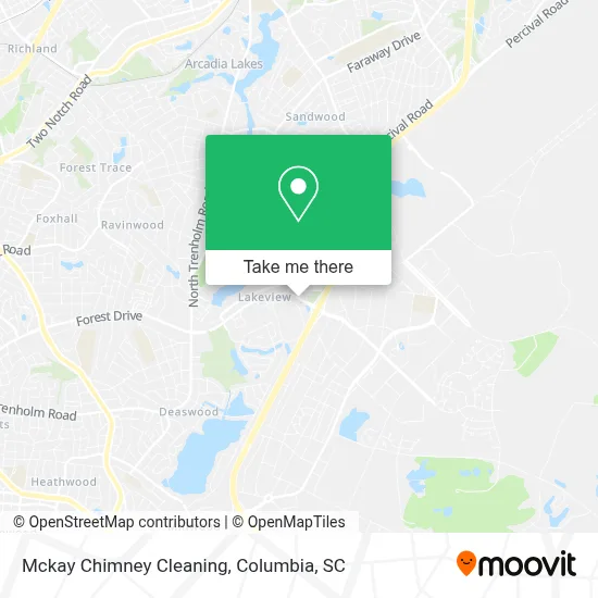 Mckay Chimney Cleaning map