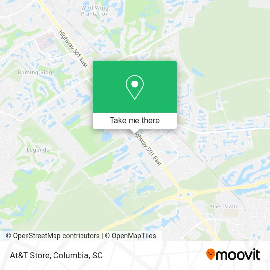 At&T Store map