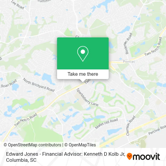 Edward Jones - Financial Advisor: Kenneth D Kolb Jr map