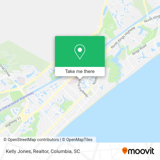 Kelly Jones, Realtor map