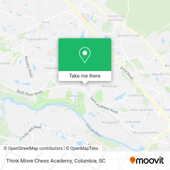 Think Move Chess Academy map