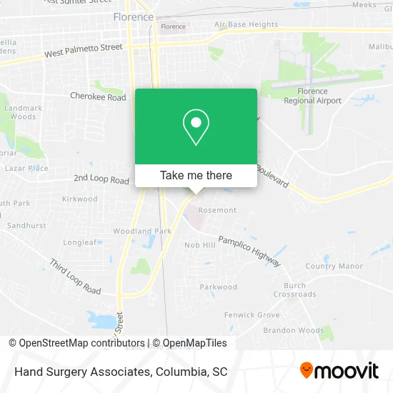 Hand Surgery Associates map