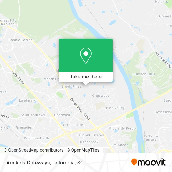 Amikids Gateways map