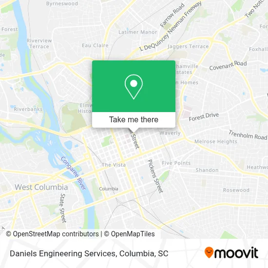 Daniels Engineering Services map