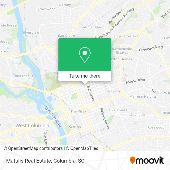 Matulis Real Estate map
