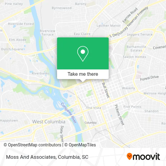Moss And Associates map