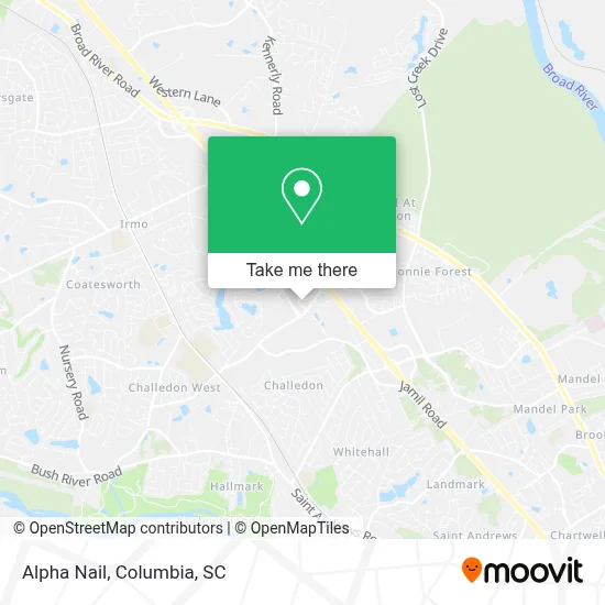 Alpha Nail map