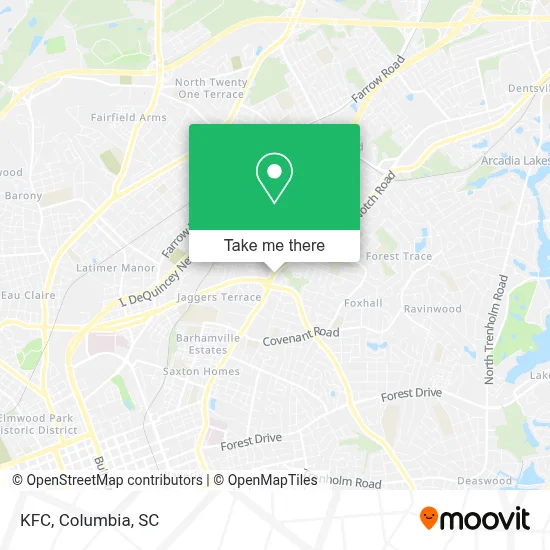 Kfc map