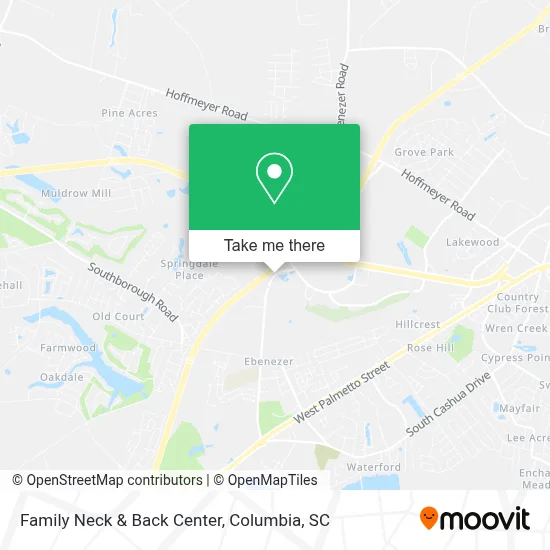 Family Neck & Back Center map