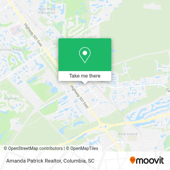 Amanda Patrick Realtor map