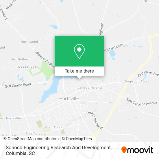 Sonoco Engineering Research And Development map