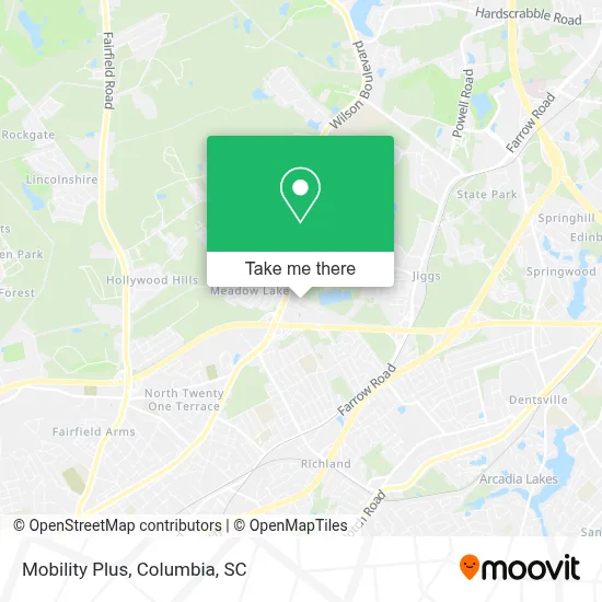 Mobility Plus map
