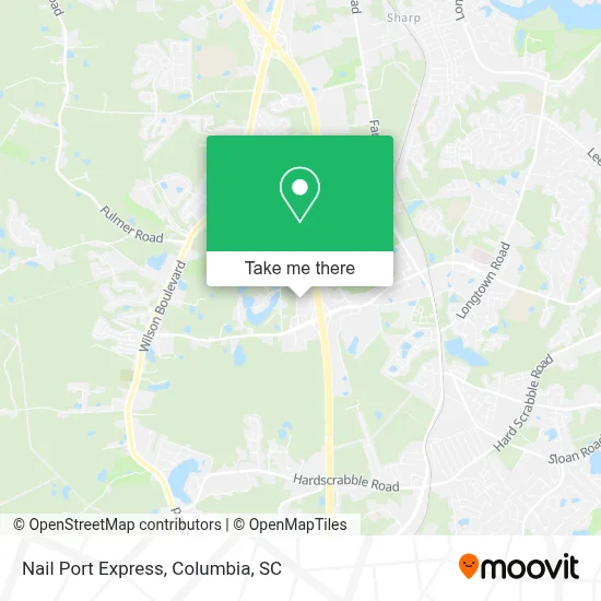 Nail Port Express map