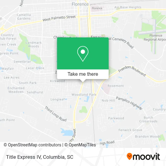 Title Express IV map