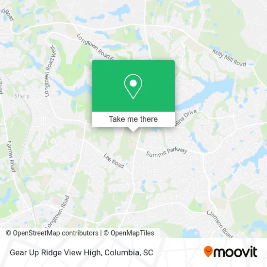 Gear Up Ridge View High map