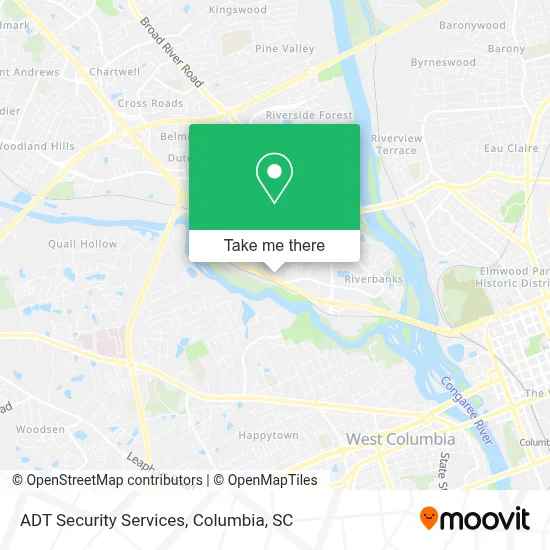 Adt Security Services map