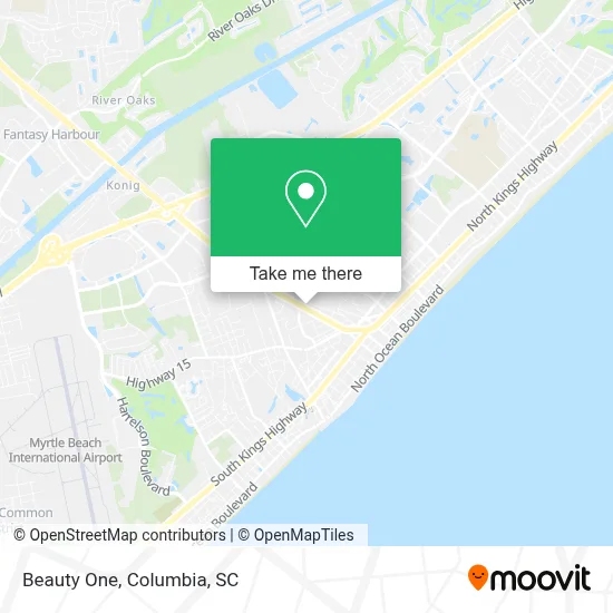 Beauty One map
