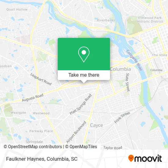 Faulkner Haynes map