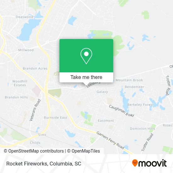 Rocket Fireworks map
