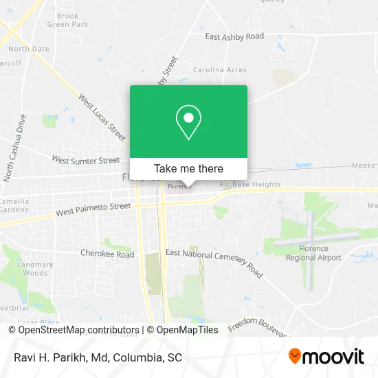 Ravi H. Parikh, Md map