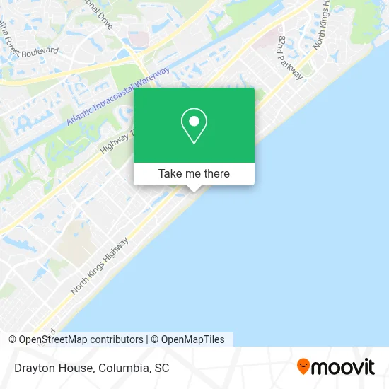 Drayton House map