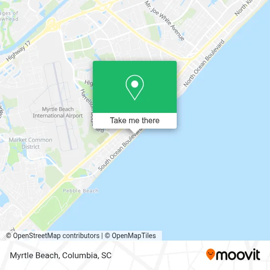 Myrtle Beach map
