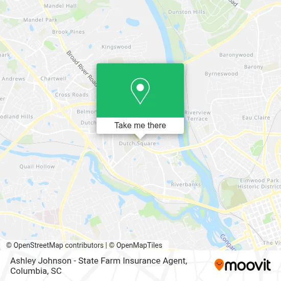 Ashley Johnson - State Farm Insurance Agent map