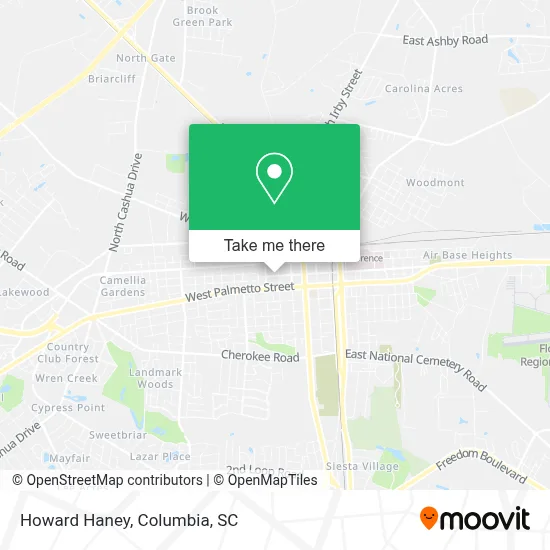 Howard Haney map