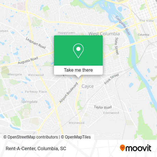 Rent-A-Center map