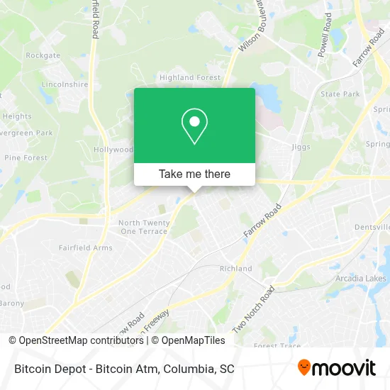 Bitcoin Depot - Bitcoin Atm map