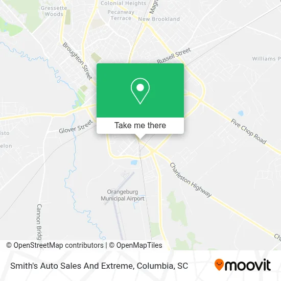 Smith's Auto Sales And Extreme map