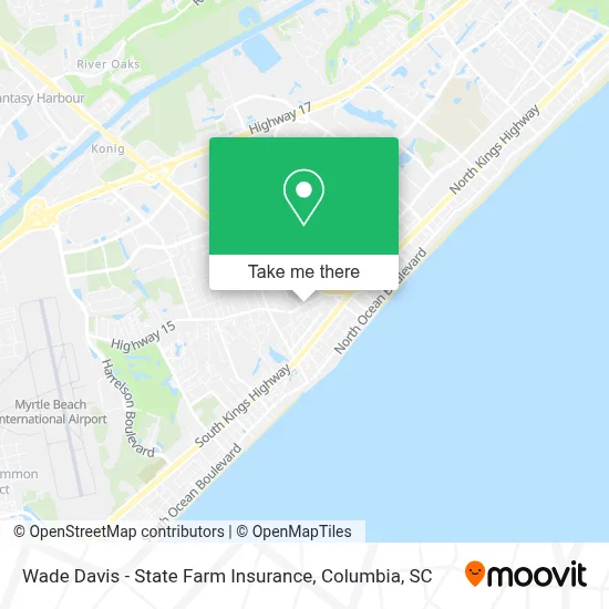 Wade Davis - State Farm Insurance map