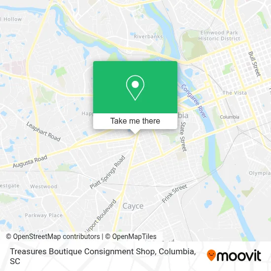 Treasures Boutique Consignment Shop map