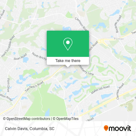 Calvin Davis map