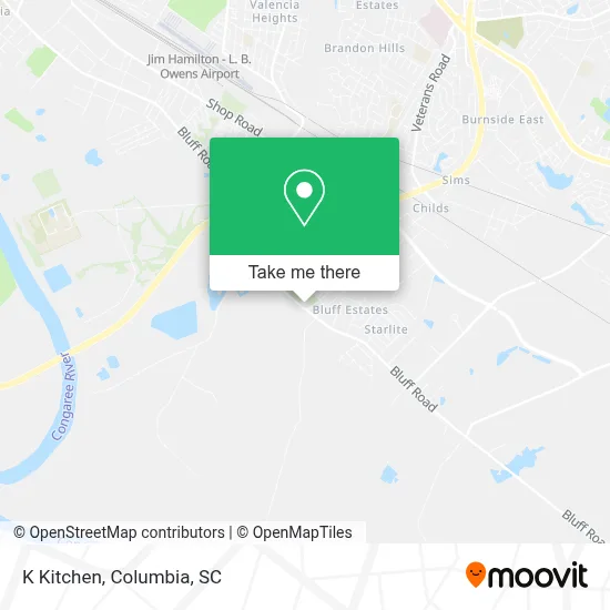 K Kitchen map