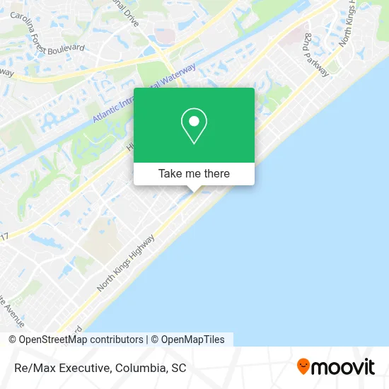 Re/Max Executive map