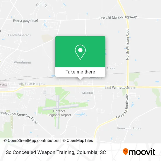 Sc Concealed Weapon Training map