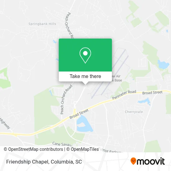 Friendship Chapel map