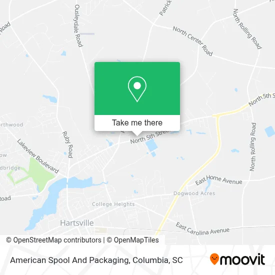 American Spool And Packaging map