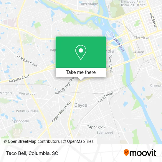 Taco Bell map